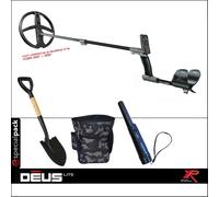METAL DETECTOR DEUS 1 LITE XP INCLUSI PINPOINTER PALA MARSUPIO