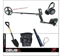 METAL DETECTOR DEUS 2 FULL XP INCLUSI PINPOINTER PALA MARSUPIO
