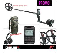 METAL DETECTOR DEUS 2 LITE XP CON PIASTRA A SCELTA + CUFFIE WSA II + ZAINO 240
