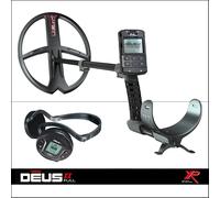 METAL DETECTOR DEUS II RC FULL XP CUFFIE TELECOMANDO CUFFIE PIASTRA FMF 13x11"