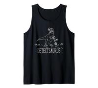Metal Detector Dinosaur Detectsaurus Detectorist Humor Canotta