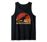 Metal Detector Dinosaur Detectsaurus Detectorist Humor Canotta