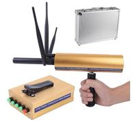 Metal Detector for Adulti, Localizzatore di Metalli ad Alta Sensibilità Profondità di Rilevamento 15 m 1200 m Rilevatore di Oro Sotterraneo Palmare a Lungo Raggio Pinpointer con 3 Antenne Scanner di T