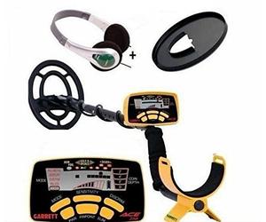 Metal Detector Garrett Ace 250 + Accessori Cuffia E Copri Bobina CERCAMETALLI