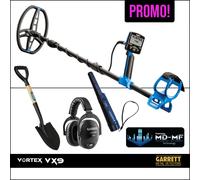 METAL DETECTOR GARRETT VORTEX VX9 CUFFIE MS-3 Z-LYNK PINPOINTER P-1 PALA DRAPER