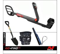 METAL DETECTOR GO FIND 22 MINELAB PINPOINTER PALA DRAPER MARSUPIO EMPOTEC