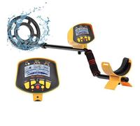 Metal detector impermeabile con display LCD, alta sensibilità e precisione per la caccia al tesoro, regolabile per vari terreni