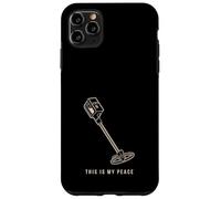 Metal Detector introverso Hobbyist Tranquillo Detectorist Regalo Custodia per iPhone 11 Pro Max