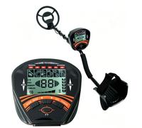 Metal Detector, Kit Rilevatore D'oro Ad Alta Precisione | Metal detector impermeabile IP68 da 10", profondità di rilevamento 230mm, 4 modalità, funzione Pinpoint, display LCD