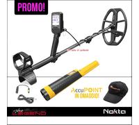 METAL DETECTOR LEGEND BASIC LG30 NOKTA MULTIFREQUENZA + PINPOINTER ACCUPOINT