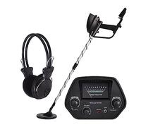 Metal Detector, MD-4030 Metal Detector sotterraneo Circuito Metales Lunghezza Regolabile Cacciatore di tesori Tracker Cercatore Rilevatore d'oro portatile(4030 and headphone)