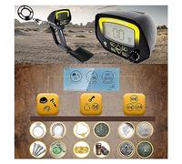 Metal Detector, MD-4060 Metal Detector Rilevatori d'oro sotterranei professionali Pinpointer che rileva gioielli Treasure Hunter