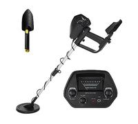 Metal Detector, MD1008A Metal Detector Gold Pinpointer professionale Digger Treasure Hunter Tracker Seeker con bobina di ricerca impermeabile(Type1)