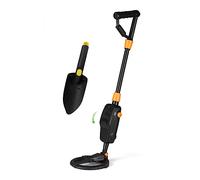 Metal Detector, MD1008A Metal Gold Detector Pinpointer Palmare Gold Treasure Underground Metal Detector Tracker Seeker Finder for adulti Bambini(With Shovel)