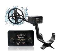 Metal Detector, Metal Detector ad alta sensibilità for la ricerca del tesoro Detector professionale impermeabile De Metales che individua il ferro d'oro sotterraneo(GT200-1)