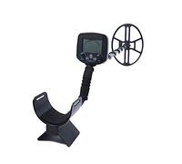 Metal Detector, Metal Detector Deterground Gold Impermeabile Detection Coil Ago Pointer Field Treasure Hunt con Lcd. Display alimentazione 9V(Black Big Coil)