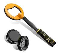 metal detector， Metal detector portatile con induzione a impulsi, metal subacqueo for adulti, metallo leggero(Yellow)