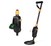 Metal detector, Metal Detector portatile for oro e metalli, rilevatore di tesori, sotterraneo, cercatore tracce con bobina ricerca impermeabile per la caccia in spiaggia