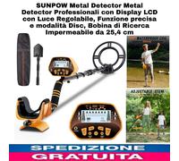 Metal Detector Metal Detector Professionali con Display LCD con Luce Regolabile