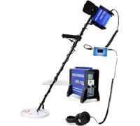Metal detector, metal detector sotterraneo impermeabile ad alta precisione, auricolare esterno cablato o bluetooth, ha sei modalità di ricerca, for cacciare tesori, monete e gioielli