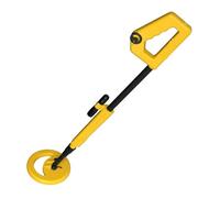 Metal Detector, Metal Detector sotterraneo impermeabile Treasure Hunter Oro for bambini Regalo for la festa dei bambini Alta sensibilità Asta regolabile per Vari Scenari(Yellow)