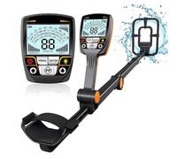 Metal Detector, Metal detector sotterraneo pieghevole Metal detector pieghevole regolabile con bobina di ricerca impermeabile ad alta precisione LCD