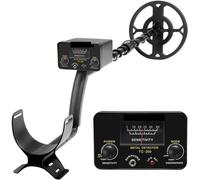 Metal Detector, Metal Detector sotterraneo TC-200 Profondità Rilevatore di oro giallo Localizzatore regolabile Cacciatore di tesori Cacciatore Impermeabile Alta precisione(TC-200B)