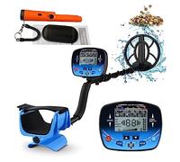 Metal Detector, Metal Detector Underground Professional Depth Search Finder Gold Detector Rilevatore di tesori Pinpointer Bobina impermeabile(With MD700)