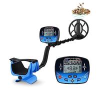 Metal detector, Metal Detector Underground Professional Depth Search Finder Gold Rilevatore di tesori Pinpointer Bobina impermeabile per la caccia in spiaggia(A whole detector)