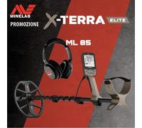 METAL DETECTOR MINELAB XTERRA ELITE X-TERRA ELITE V12X + CUFFIE WIRLESS ML85