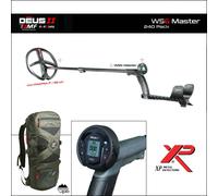 METAL DETECTOR MULTIFREQUENZA DEUS II WS6 MASTER XP PIASTRA 11" ZAINO 240