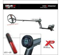 METAL DETECTOR MULTIFREQUENZA DEUS II WS6 MASTER XP PIASTRA 9" PINPOINTER MI-6