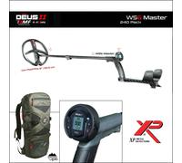 METAL DETECTOR MULTIFREQUENZA DEUS II WS6 MASTER XP PIASTRA 9" ZAINO 240
