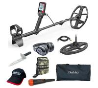 METAL DETECTOR TRIPLE SCORE 3 NOKTA 2 PIASTRE CUFFIE IMPERMEABILE MULTIFREQUENZA