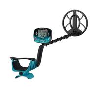 Metal Detector Oro LCD Ricerca Target ID Profondità Massima Caccia Al Tesoro Pin Pointer Impermeabile Individua Modello Rilevamento Preciso(MD910 Green)