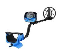 Metal Detector Oro LCD Ricerca Target ID Profondità Massima Caccia Al Tesoro Pin Pointer Impermeabile Individua Modello Rilevamento Preciso(MD910 Blue)