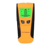 Metal Detector per Adulti Professionale Rilevatore di metalli da parete 3 in 1 Profondità Trova professionale Borchie in legno di metallo Tensione CA Rileva filo sotto tensione Scanner da parete Cerca