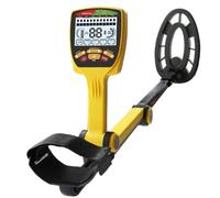 Metal detector per adulti, Rilevatore di metalli professionale a lungo raggio for la ricerca oro sotterraneo pieghevole impermeabile