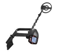 Metal detector per principianti, con display LCD a spirale, leggero, per la spiaggia, il tesoro, il controllo della sensibilità e le cuffie