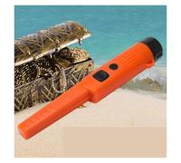 Metal Detector pieghevole, Metal detector a puntatore impermeabile subacqueo 15 m, puntatore a impulsi, induzione, immersione, rilevamento metalli,per adulti(Orange)