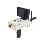 Metal Detector pieghevole, Rilevatore di metalli con portata di 1000 m e profondità di 20 m, schermo colorato, visione notturna, scanner for la rilevazione di metalli sotterranei,per adulti