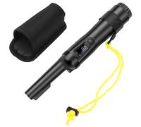 Metal Detector Pinpointer IP68 360° impermeabile 3 modalità display LCD & lampada LED palmare Metal Detector Pinpointer Metal Detector - ideale per monete d'oro reliquie gioielli spiaggia ricerca