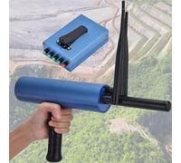 Metal detector portatile, a lungo raggio, profondità 12 m e 4 modalità, portatile per principianti, ideale per scavare oro e caccia al tesoro