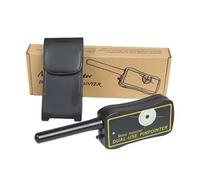 Metal Detector Portatile a sensibilità Regolabile - Prospettore in Oro e Diamanti da 90 KHz, Punta parzialmente Impermeabile con avvisi LED/Suoni/Vibrazione (Batteria Non Inclusa)