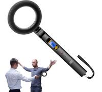 Metal detector portatile, dispositivo di scansione pieghevole a 360°, avvisi sonori e vibrazioni, alta sensibilità per il rilevamento di metalli, portatile e compatto, ideale per ispezioni di