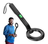 Metal detector portatile per la spiaggia - Ricerca di monete d'oro | display LCD ad alta precisione | Dispositivo di ricerca dei metalli a risparmio energetico, strumento di rilevamento grandang