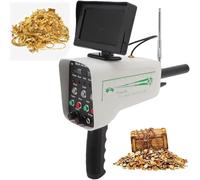 Metal detector portatile professionale con raggio di ricerca di 1000 m e profondità di 30 m, schermo HD per la caccia al tesoro di rame, argento, oro, diamanti