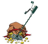 Metal detector professionale, cercatore di oro ad alta precisione, bobina di ricerca impermeabile IP68, cacciatore di tesori per adulti in tutti i terreni
