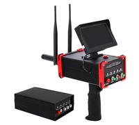 Metal detector professionale con display a LED, profondità 15 m, per rilevare oro, argento, rame, diamanti per la caccia al tesoro