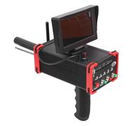 Metal detector professionale con display LCD e doppia asta regolabile per il rilevamento a lungo raggio e l'identificazione completa dei metalli